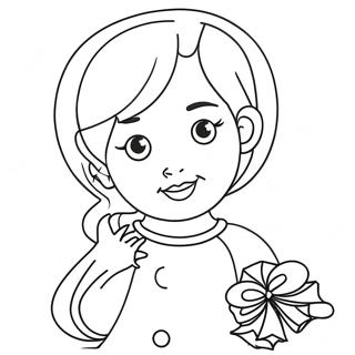 Bobbie Goods Christmas Coloring Page 15091-12356