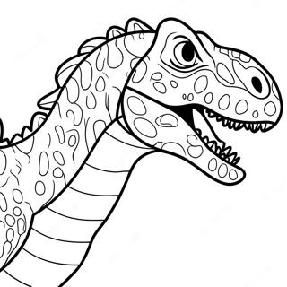 Fierce Indoraptor Roaring Coloring Page 15102-12367