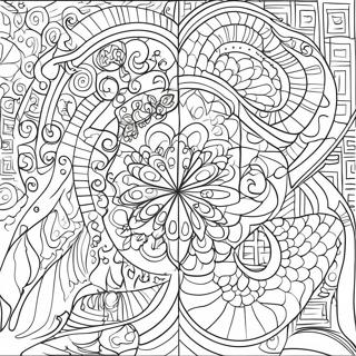 Mystery Grid Coloring Page 15151-12404