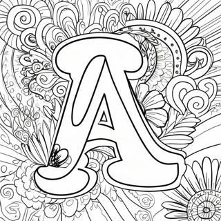 Letter Coloring Pages