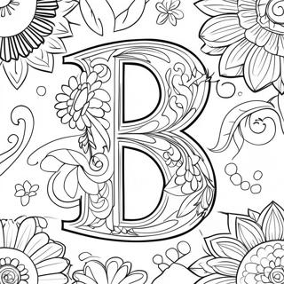 Letter Coloring Pages