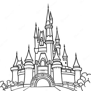 Disneyland Coloring Pages