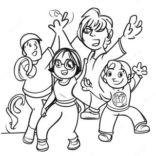 Victorious Coloring Pages