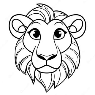 Lion King Coloring Page 151-122