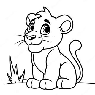 Lion King Coloring Page 151-124