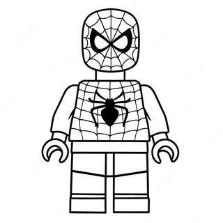 Spiderman Lego Coloring Page 15201-12446