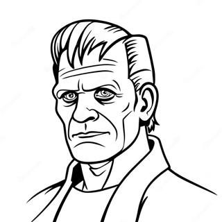 Frankenstein Coloring Pages