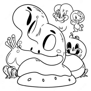 Willy S Wonderland Characters Coloring Page 15232-12472