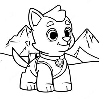 Everest Paw Patrol Coloring Pages