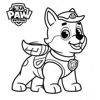 Everest Paw Patrol Coloring Page 15251-12482