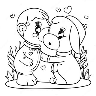 Heartfelt We Missed You Coloring Page 15262-12496