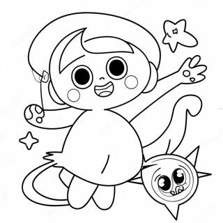 Star Vs The Forces Of Evil Coloring Pages