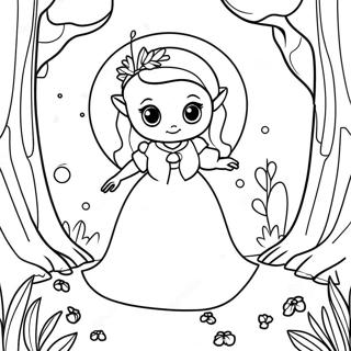 Eclipsa In A Magical Forest Coloring Page 15312-12534