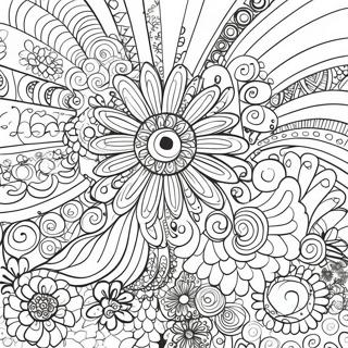 70 S Groovy Patterns Coloring Page 15321-12538