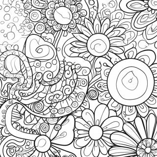 70 S Groovy Patterns Coloring Page 15321-12540