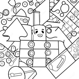 Lego Brick Coloring Pages