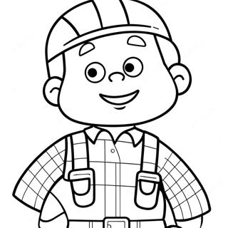 Bob The Builder Coloring Page 15371-12579