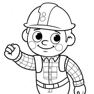 Bob The Builder Coloring Page 15371-12580