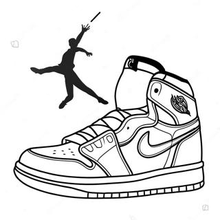 Jordan 1 Coloring Pages