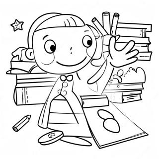 Fun And Creative Third Grade Coloring Page 15392-12599