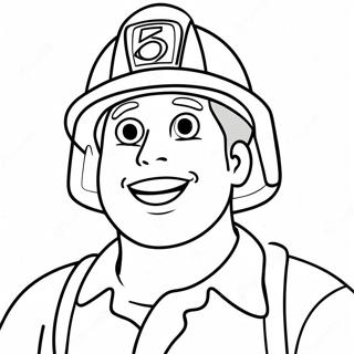 Fireman Sam Coloring Pages