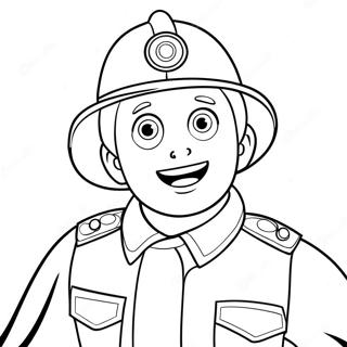 Fireman Sam Coloring Page 15401-12622