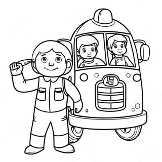 Fireman Sam Coloring Pages