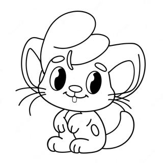 Smurf Cat Coloring Pages