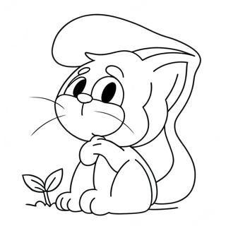 Smurf Cat Coloring Page 15411-12606