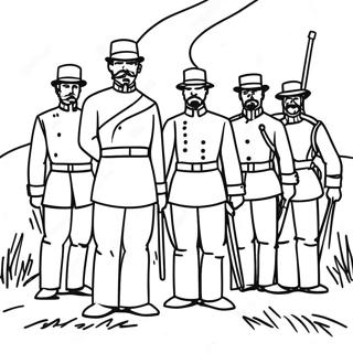 Civil War Coloring Pages