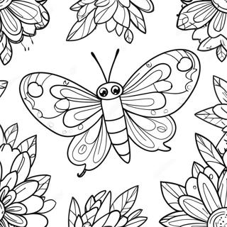 Moth Coloring Page 15431-12636