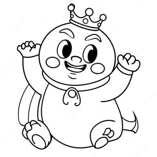 King Boo Coloring Pages