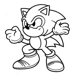 Sonic X Coloring Pages