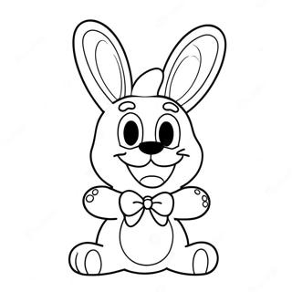 Toy Bonnie With A Bright Smile Coloring Page 15492-12697