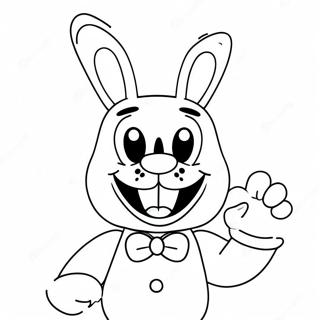 Toy Bonnie With A Bright Smile Coloring Page 15492-12698