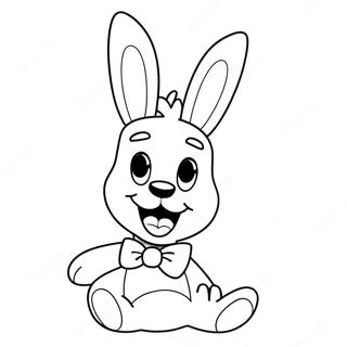 Toy Bonnie With A Bright Smile Coloring Page 15492-12699