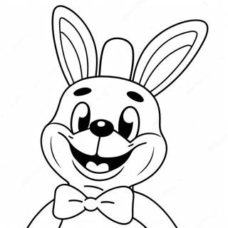 Toy Bonnie With A Bright Smile Coloring Page 15492-12700