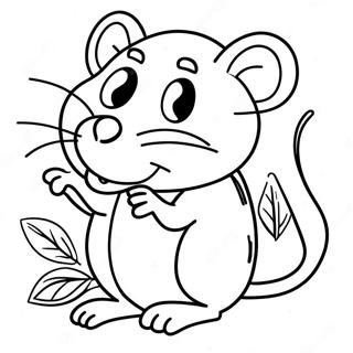 Rat Coloring Pages