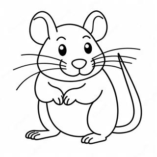 Rat Coloring Page 15511-12686