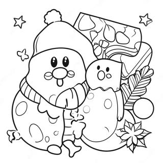 Christmas In July Coloring Page 15541-12712