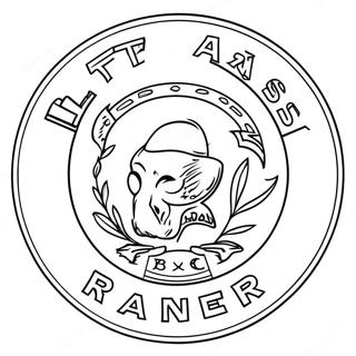 Texas Rangers Coloring Pages