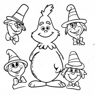 Whoville Characters Coloring Pages