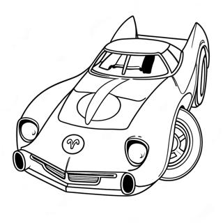 Batmobile Coloring Pages