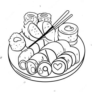 Sushi Coloring Page 1561-1354