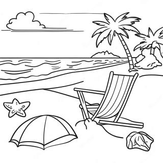 Summer For Adults Coloring Pages