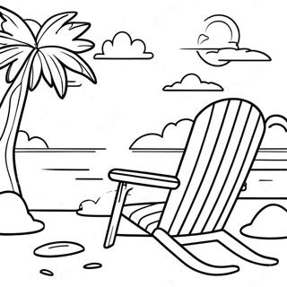 Summer For Adults Coloring Pages