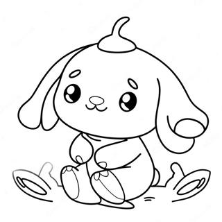 Cute Cinnamoroll Coloring Pages