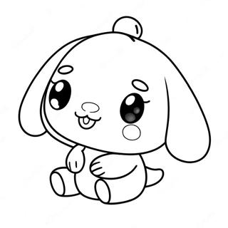 Cute Cinnamoroll Coloring Page 15631-12787