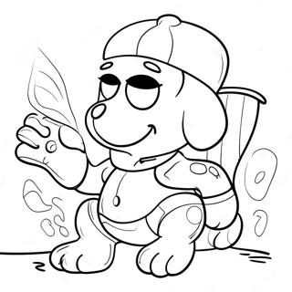 Cool Jax In Action Coloring Page 15652-12805