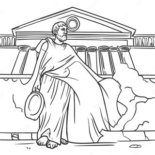 Ancient Rome Coloring Pages